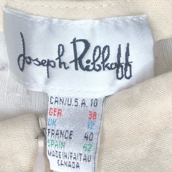 Joseph Ribkoff crop high waist wide leg trousers - Picture 3 of 3